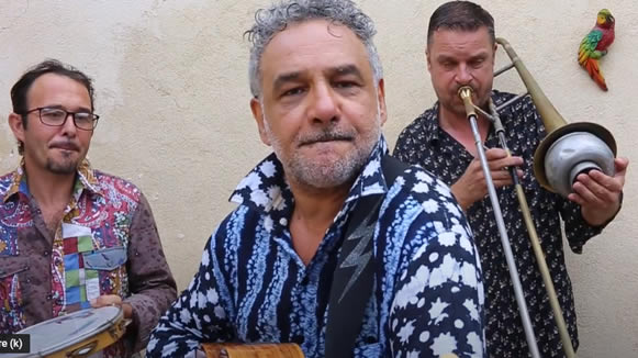 Caio Mamberti Trio Do Mar en 1ère partie des Zoufris Maracas
